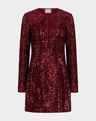 Lisa Dress – Ruby Red