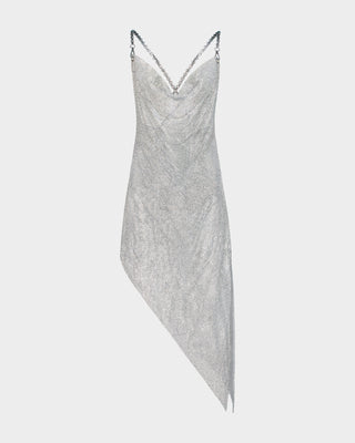 White Glow – Silver Crystal Dress